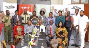 Ghana delegates pose for a group photo at UTB offices